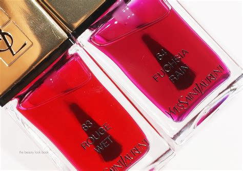 Yves Saint Laurent Pop Water Collection: New Glossy 